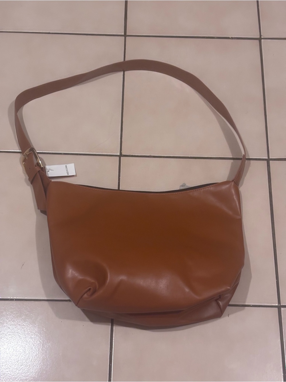 Classic Brown Shoulder Bag - Sleek Everyday Style